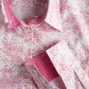 Pink Toile Cotton Shirt