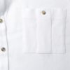 White Linen Safari Shirt