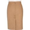 Camel Loden Pencil Skirt