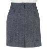 Navy Carlisle Short Skirt