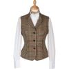 Wincanton Tweed Fitted Collared Waistcoat