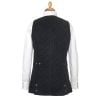 Black Quilted Velvet Waistcoat