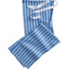 Sky Blue Stripe Satin Pyjamas