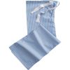 Blue Poplin Stripe Pyjamas