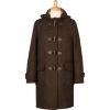 Brown Derry Donegal Tweed Duffle Coat