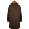 Brown Derry Donegal Tweed Duffle Coat