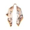 Hold Your Horses Large Square Pink Silk Scarf