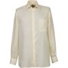 Cream Vintage Linen Shirt