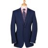 Blue 10oz Two Button Wool Mohair Suit