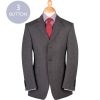 Grey 10oz Three Button Pinhead Suit