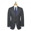 Mid Grey 8oz Two Button Herringbone Suit