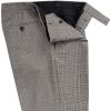 Grey Red 9oz Prince of Wales Three Button Suit