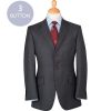 Grey 10oz Three Button Birdseye Suit
