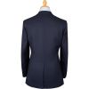 Navy 12oz Three Button Prince of Wales Suit