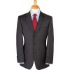 Grey10oz Three Button Worsted Twill Suit