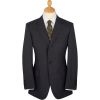 Grey 8oz Three Button Bower Mohair Suit