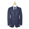 Birdseye blue city suit jacket