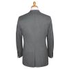 Mid Grey 9oz Three Button Pic and Pic Suit
