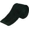 Forest Green Heavy Silk Knitted Tie  