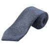 Blue Herringbone Cashmere Tie