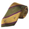 Gold Duck Club Woven Silk Tie 