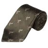 Olive Flying Duck Wool and Silk Tie 