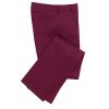 Burgundy Cotton Drill Trousers