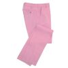 Button Fly Pink Chino Trousers