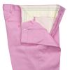 Zip Fly Pink Chino Trousers