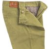 Apple Green Cotton Twill Jeans