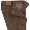 Taupe Cotton Twill Jeans 