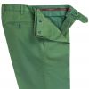 Green Gabardine Trousers
