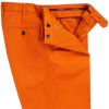 Bright Orange Summer Gabardine Trousers