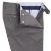 Grey Worsted Super 100's Trousers