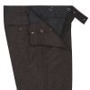 Chocolate Derry Irish Donegal Tweed Trousers