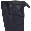 Navy English Flannel Side Adjuster Trousers