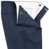 Navy Cotton Gabardine Drill Suit Trousers