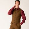 Brown Otley Tweed Waistcoat