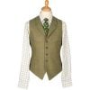 House Check Tweed Collared Waistcoat 
