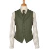 Moss Green Cashmere Waistcoat