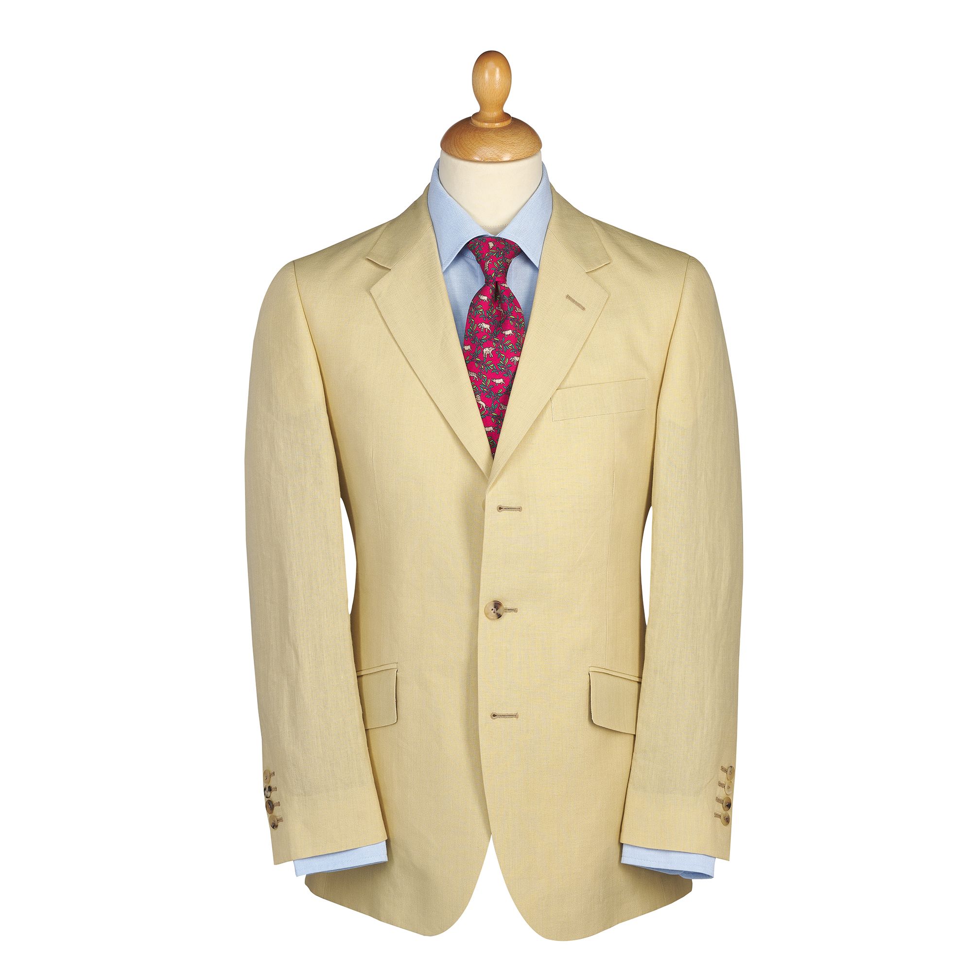 Sand Bambridge Linen Jacket | Men's Country Clothing | Cordings