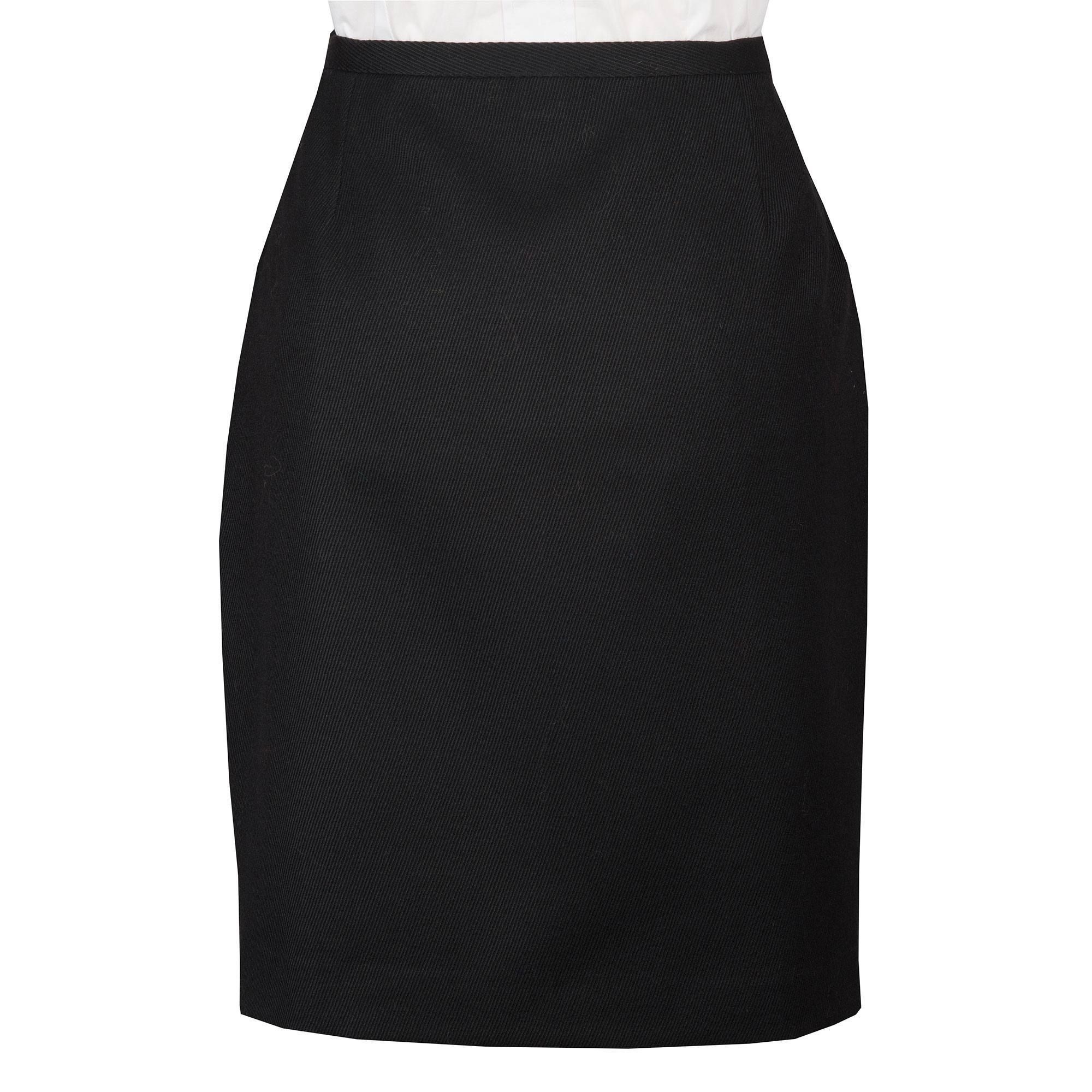 Tba Black Cavalry Twill Pencil Skirt | Ladies Country Clothing | Cordings