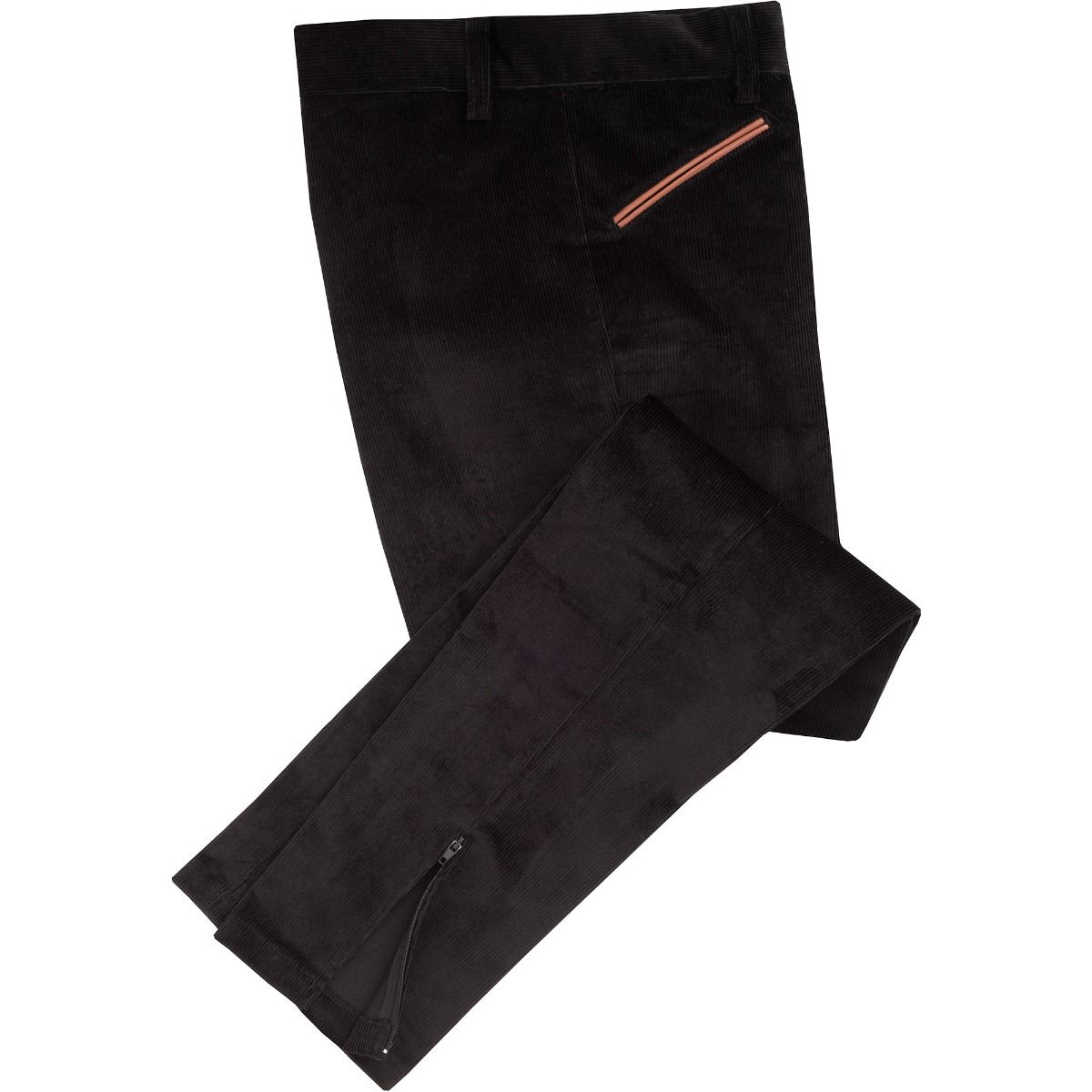 Black Stretch Needlecord Jodhpurs | Cordings