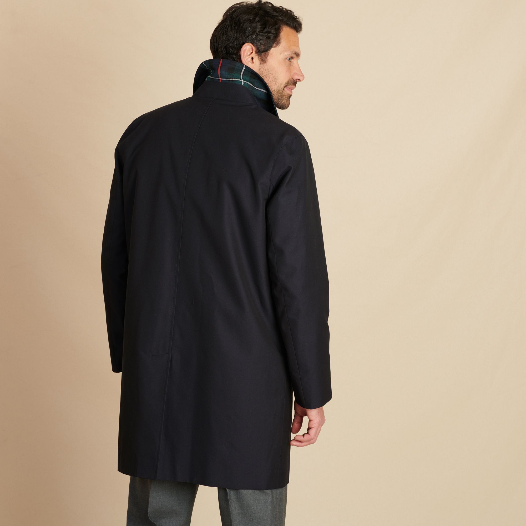 Navy English Raincoat | Men's Country Clothing | Cordings