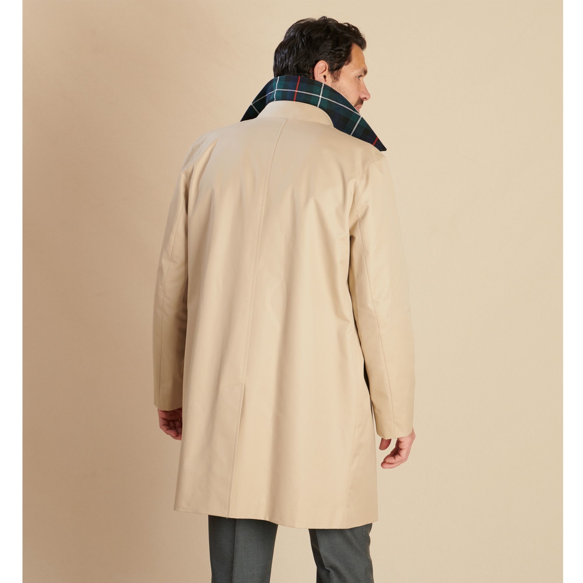 Stone English Raincoat | Men's Country Clothing | Cordings