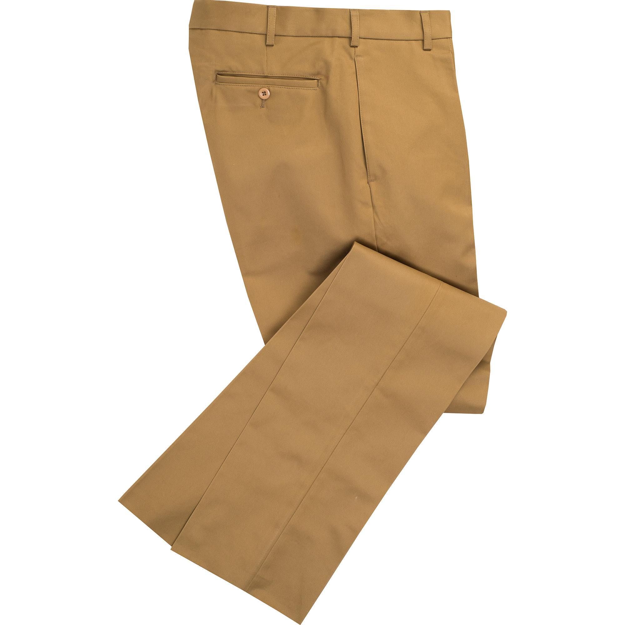 Khaki Cotton Drill Trousers | Men's Country Clothing | Cordings