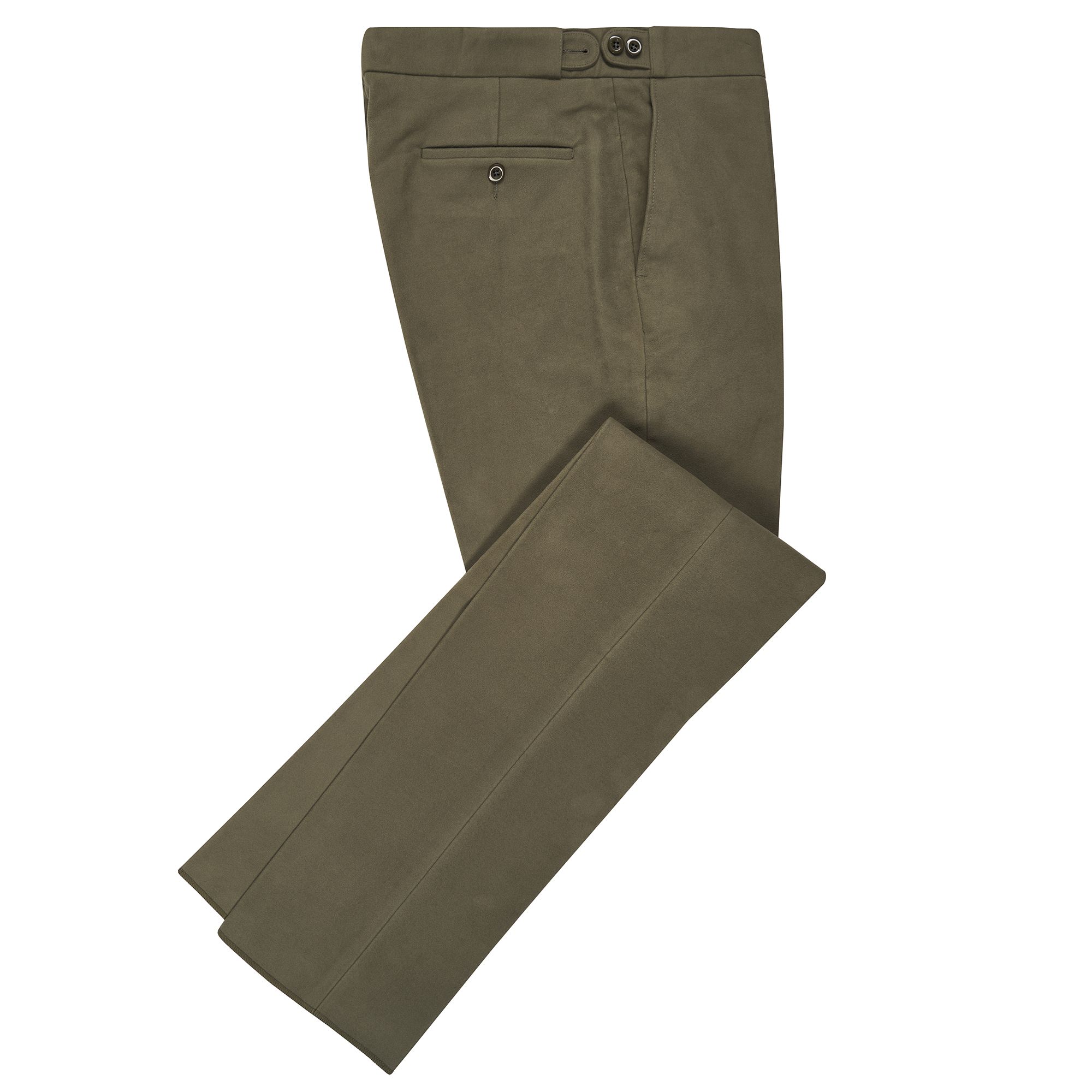 Lovat Green Moleskin Trousers | Men's Country Clothing | Cordings
