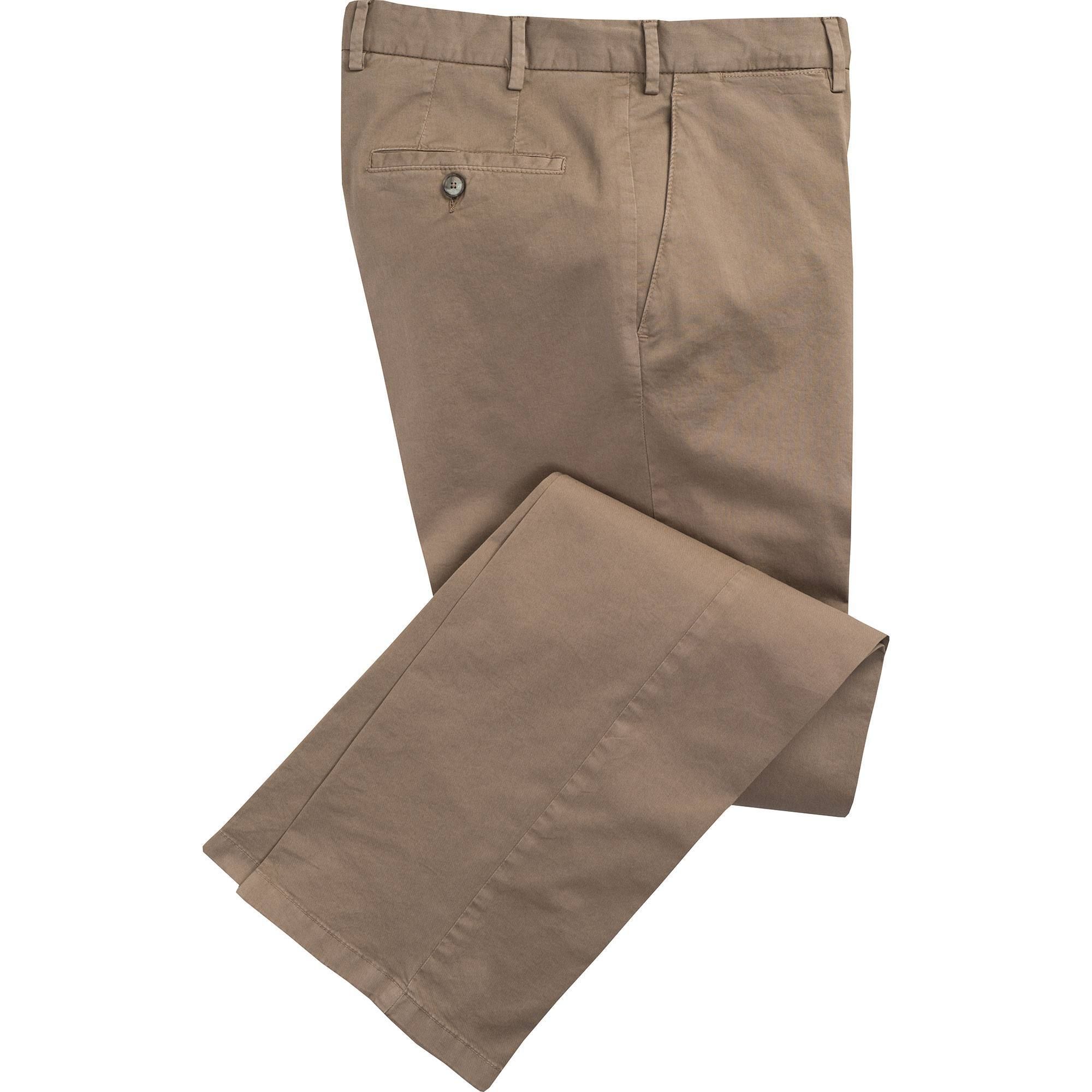 Putty Summer Gabardine Trousers | Men's Country Clothing | Cordings