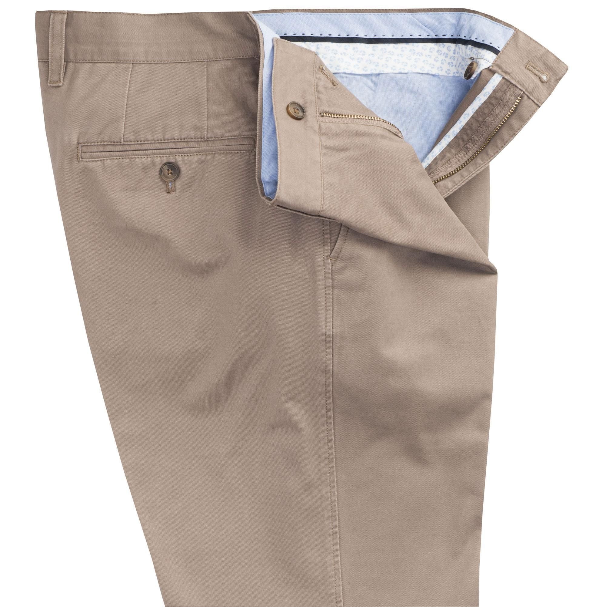Taupe Washed Twill Trousers Men's Country Clothing Cordings