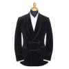 Black Double Breasted Smoking Jacket